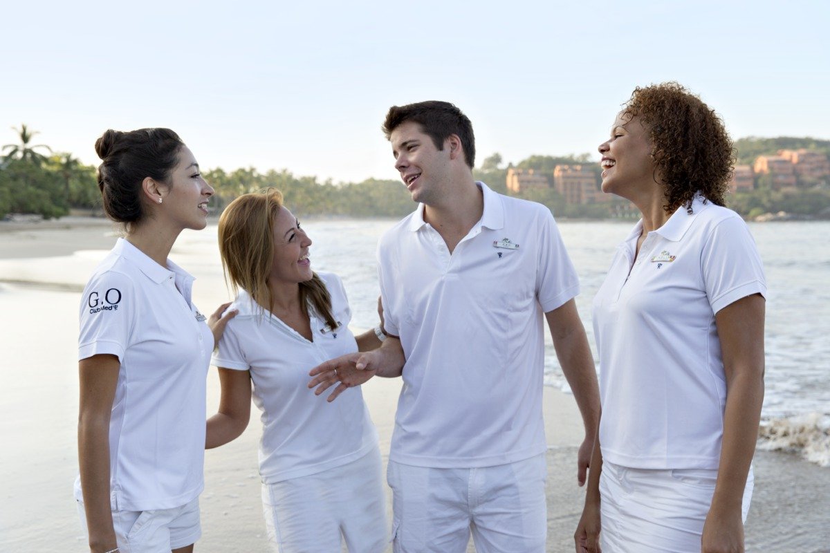 Les G.O (Gentils Organisateurs) du Club Med !
